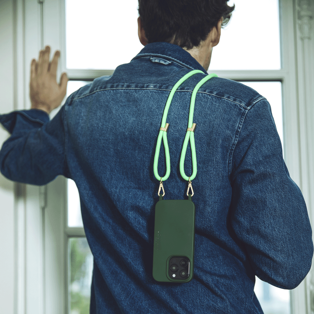 iPhone Case with loops and MagSafe MILO - Olive