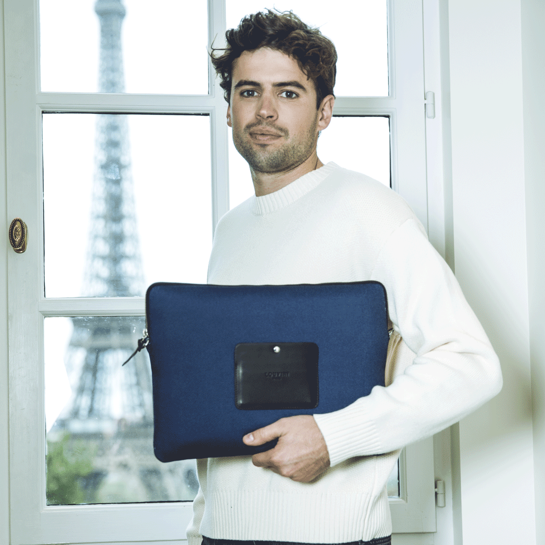 STELLA Laptop sleeve - Navy
