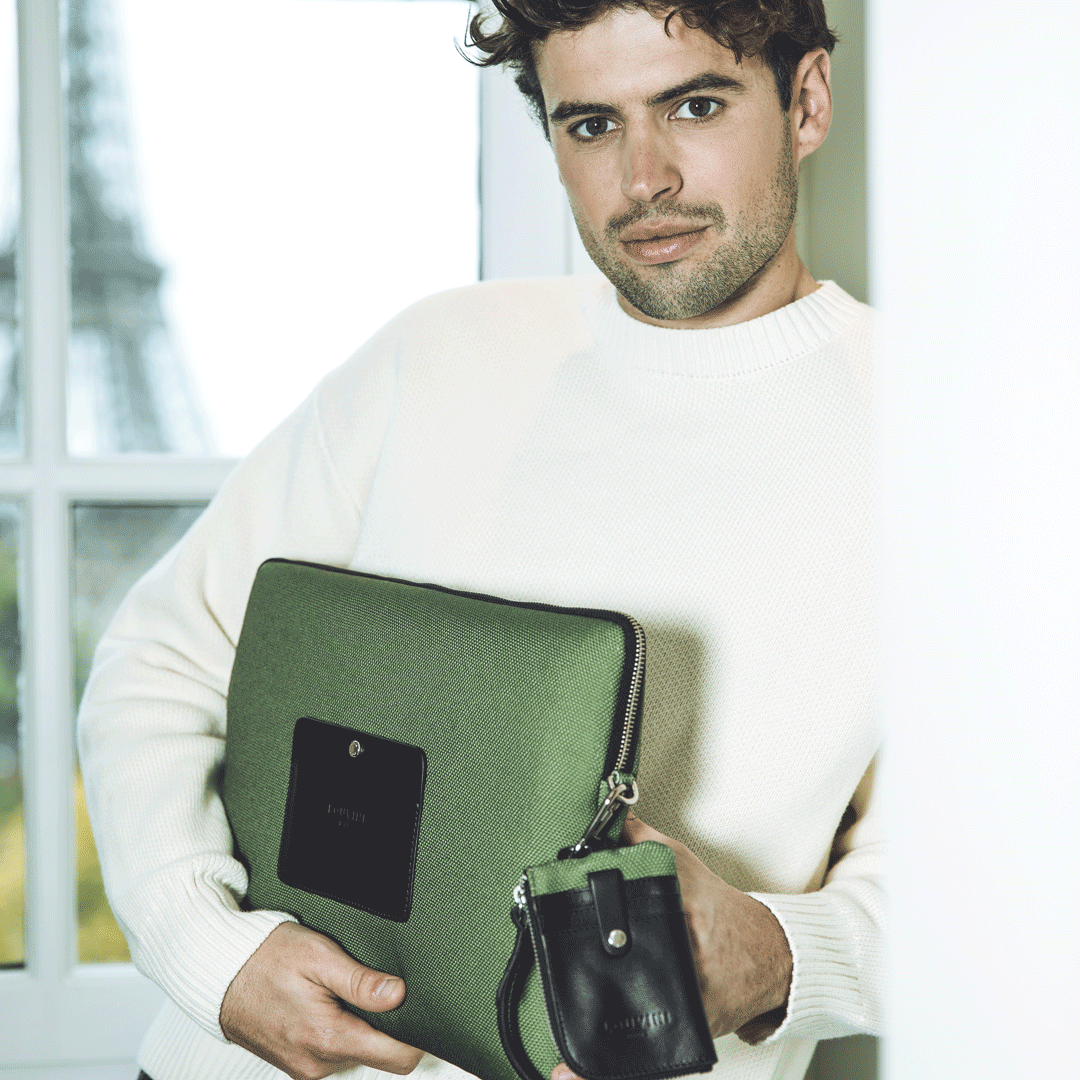 WALLY Card-holder - Khaki