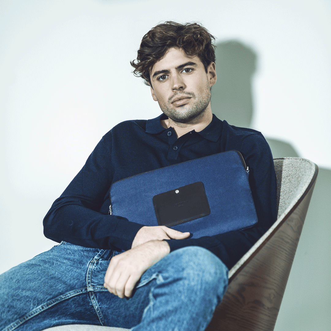 STELLA Laptop sleeve - Navy