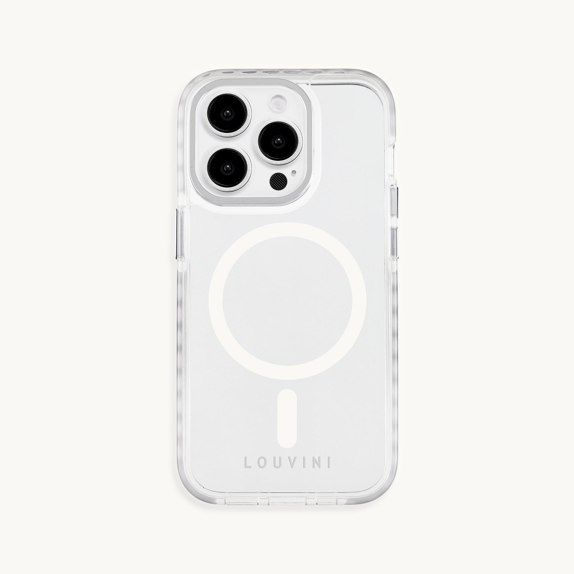 COQUE IPHONE ANTICHOC TRANSPARENTE AVEC MAGSAFE