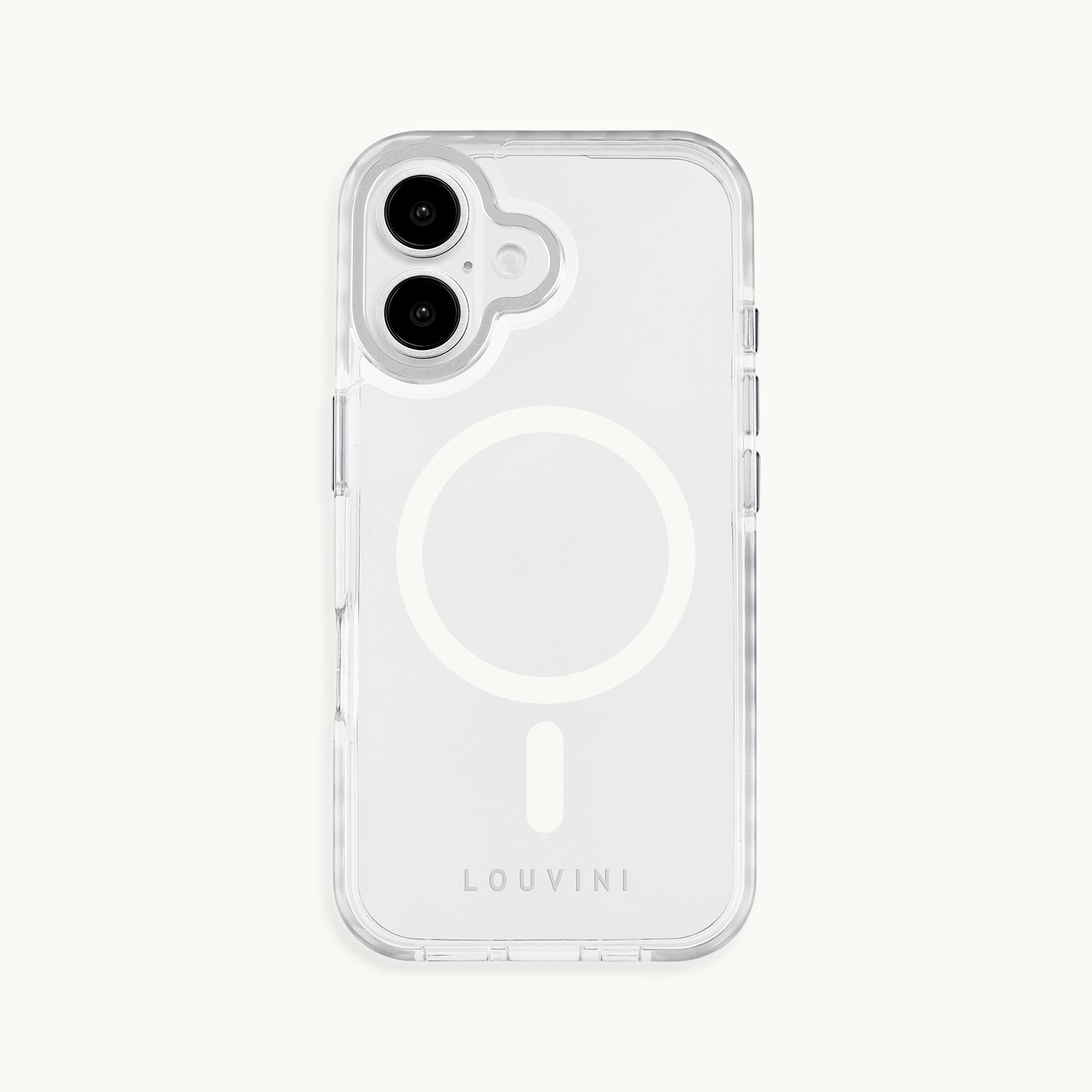 COQUE IPHONE ANTICHOC TRANSPARENTE AVEC MAGSAFE