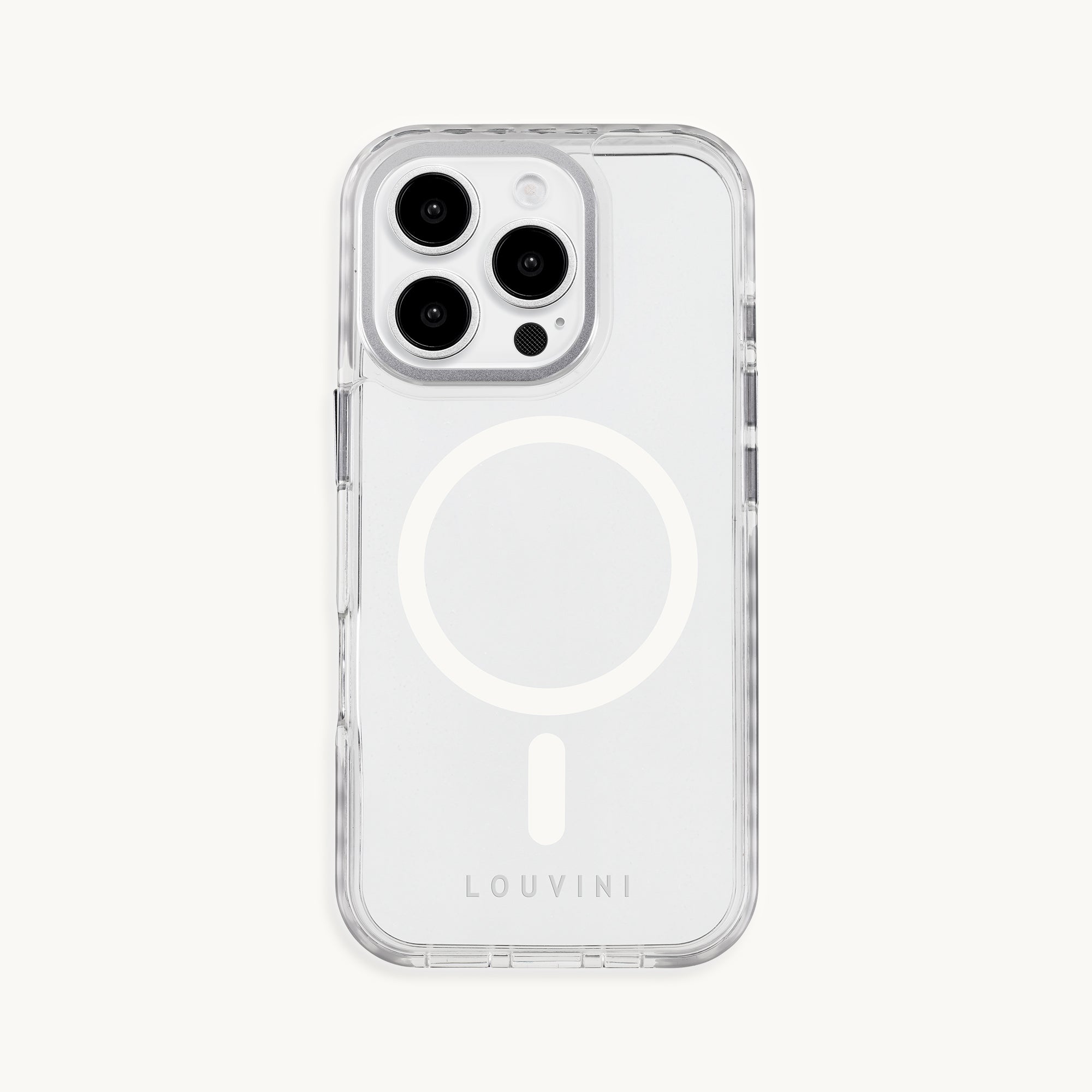 COQUE IPHONE ANTICHOC TRANSPARENTE AVEC MAGSAFE