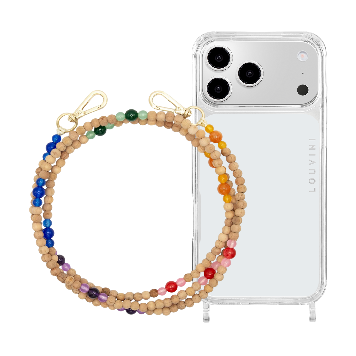 Charlie iPhone Case & Arielle "Multicolor" Strap