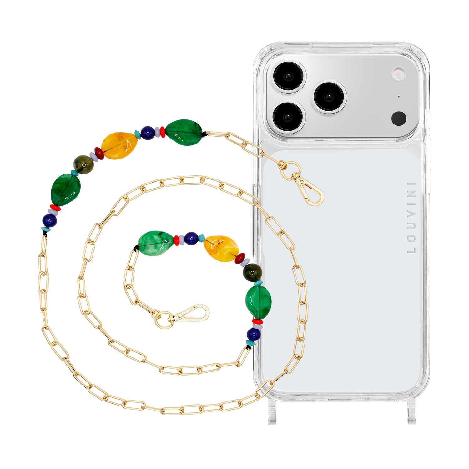 CHARLIE iPhone case & BELLA chain
