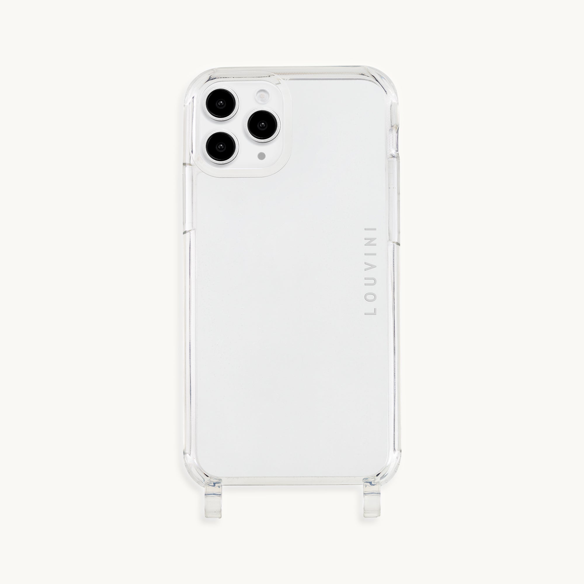 Coque iPhone MagSafe transparente avec anneaux