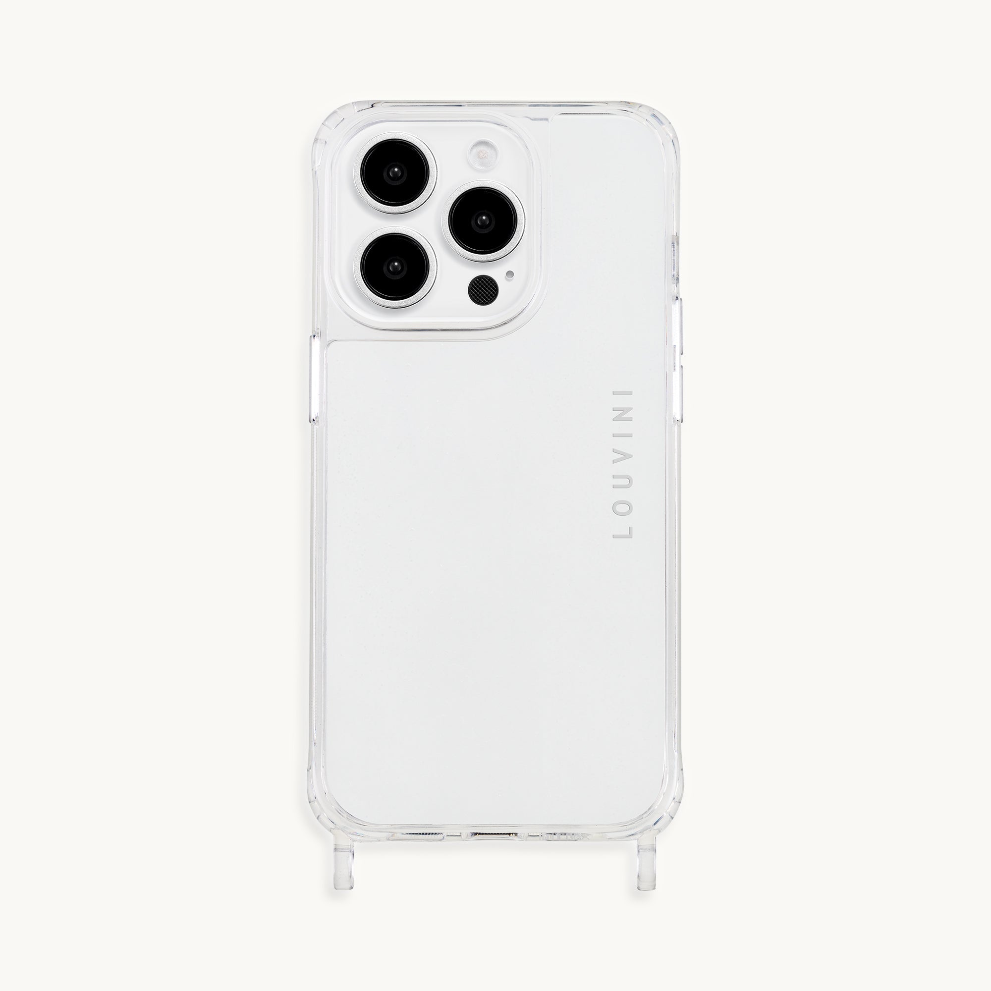 Coque iPhone MagSafe transparente avec anneaux