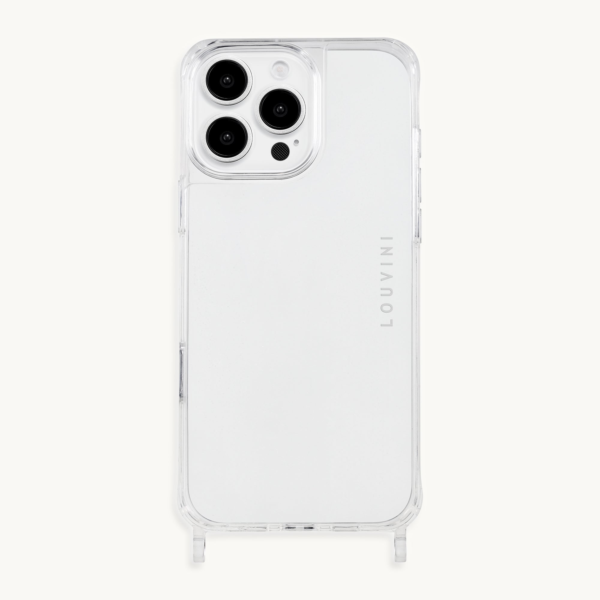 Coque iPhone MagSafe transparente avec anneaux