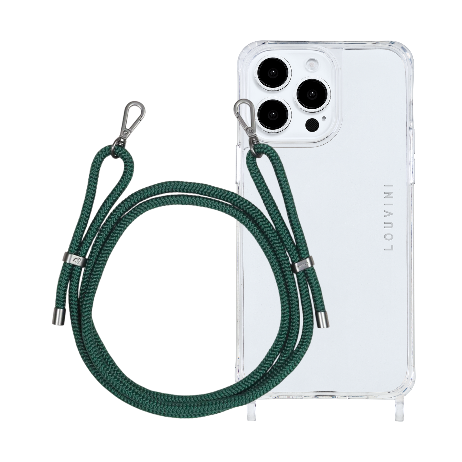 ensemble coque iPhone et cordon de téléphone tressé