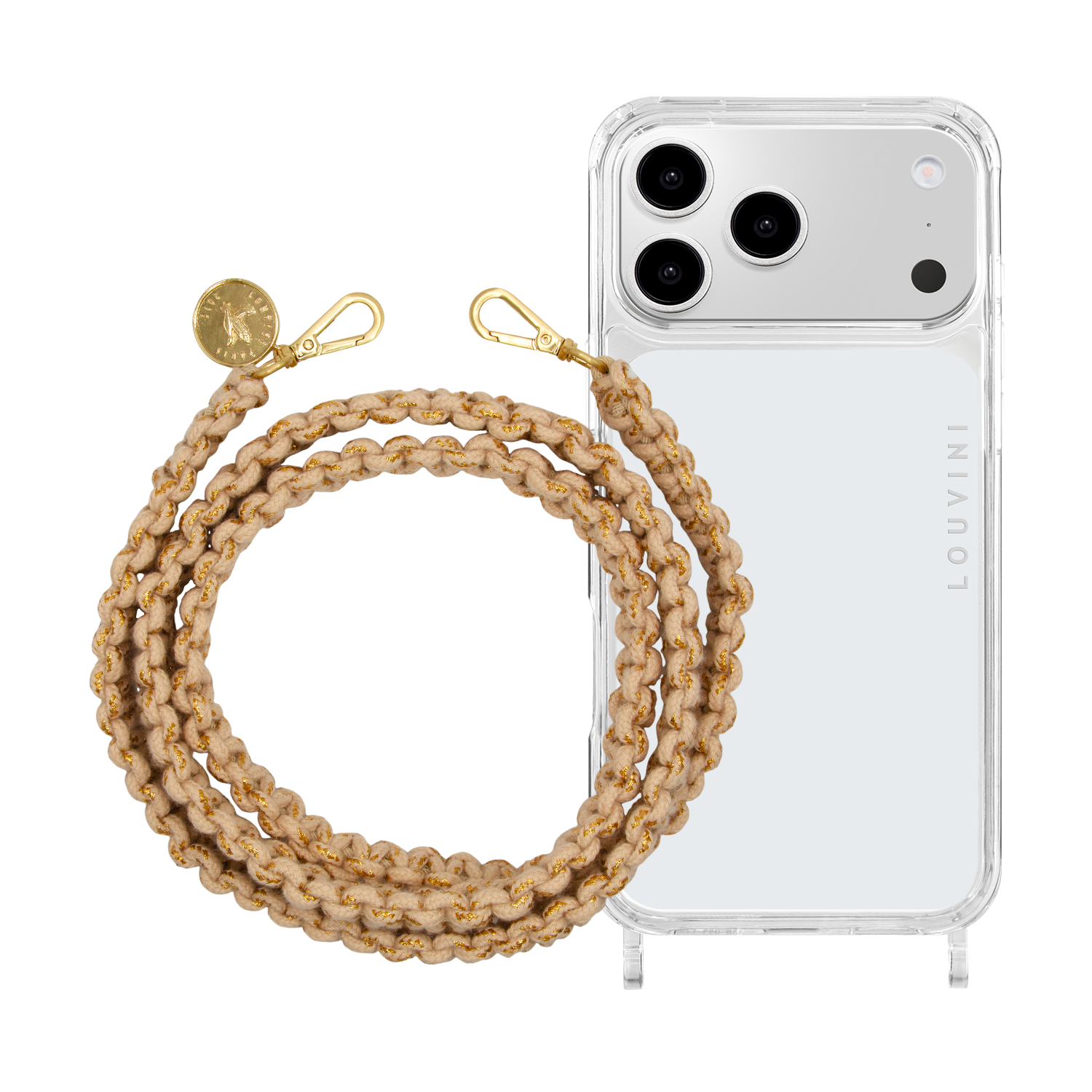 Charlie iPhone Case & Palma Cream Cord