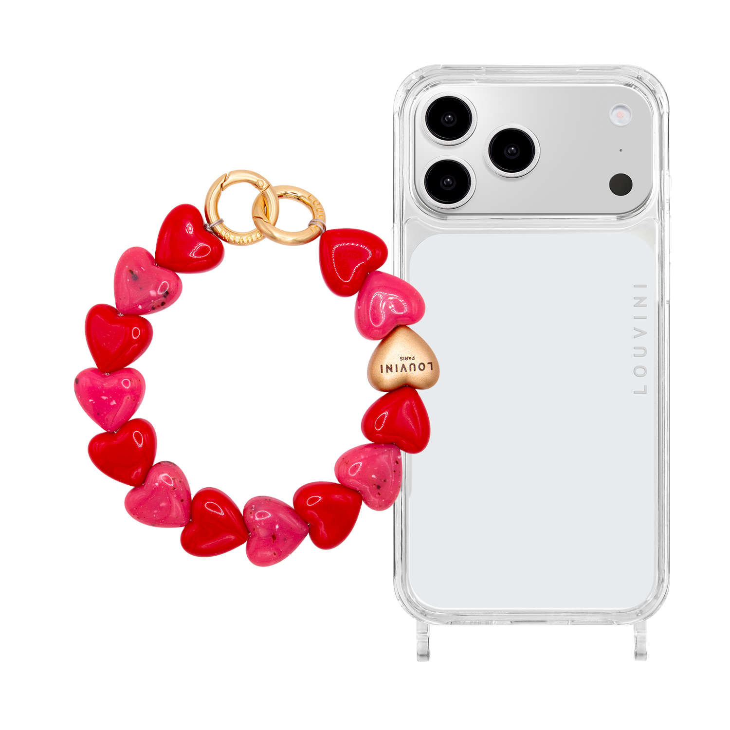 Charlie iPhone Case & Petit Cuore chain