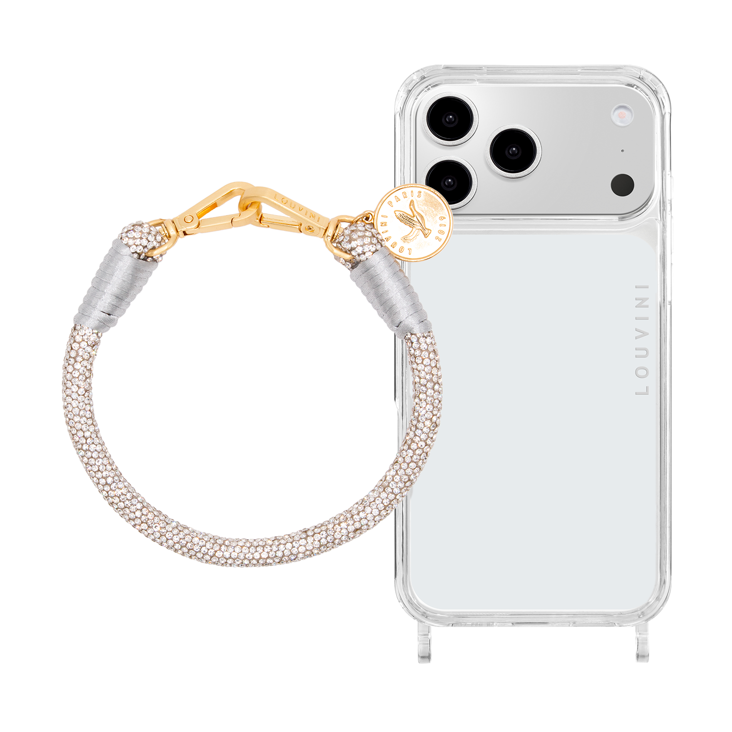CHARLIE iPhone Case & PETIT KIM Bracelet Silver