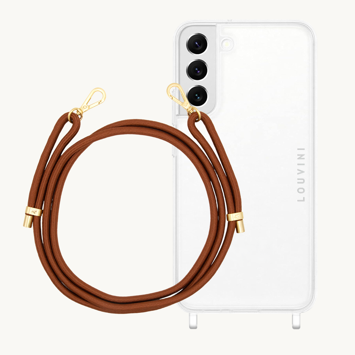 ensemble coque samsung et cordon de téléphone tressé