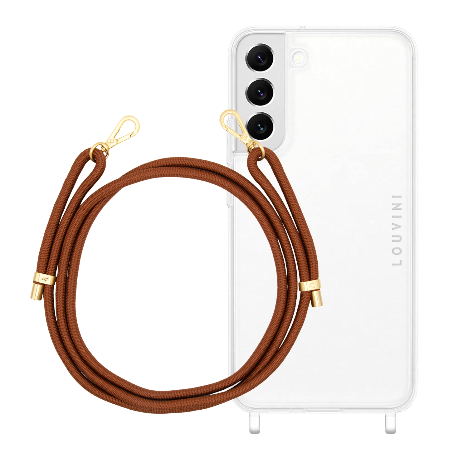 ensemble coque samsung et cordon de téléphone tressé