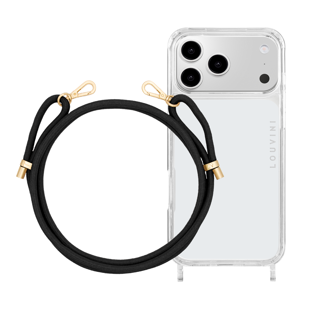 CHARLIE iPhone Case & Cord TESSA Black