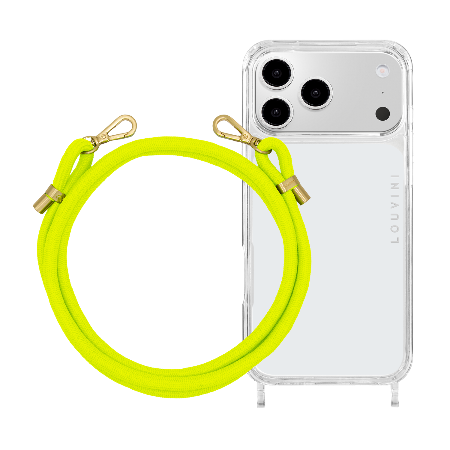 Charlie iPhone Case & Tessa Neon Yellow Cord