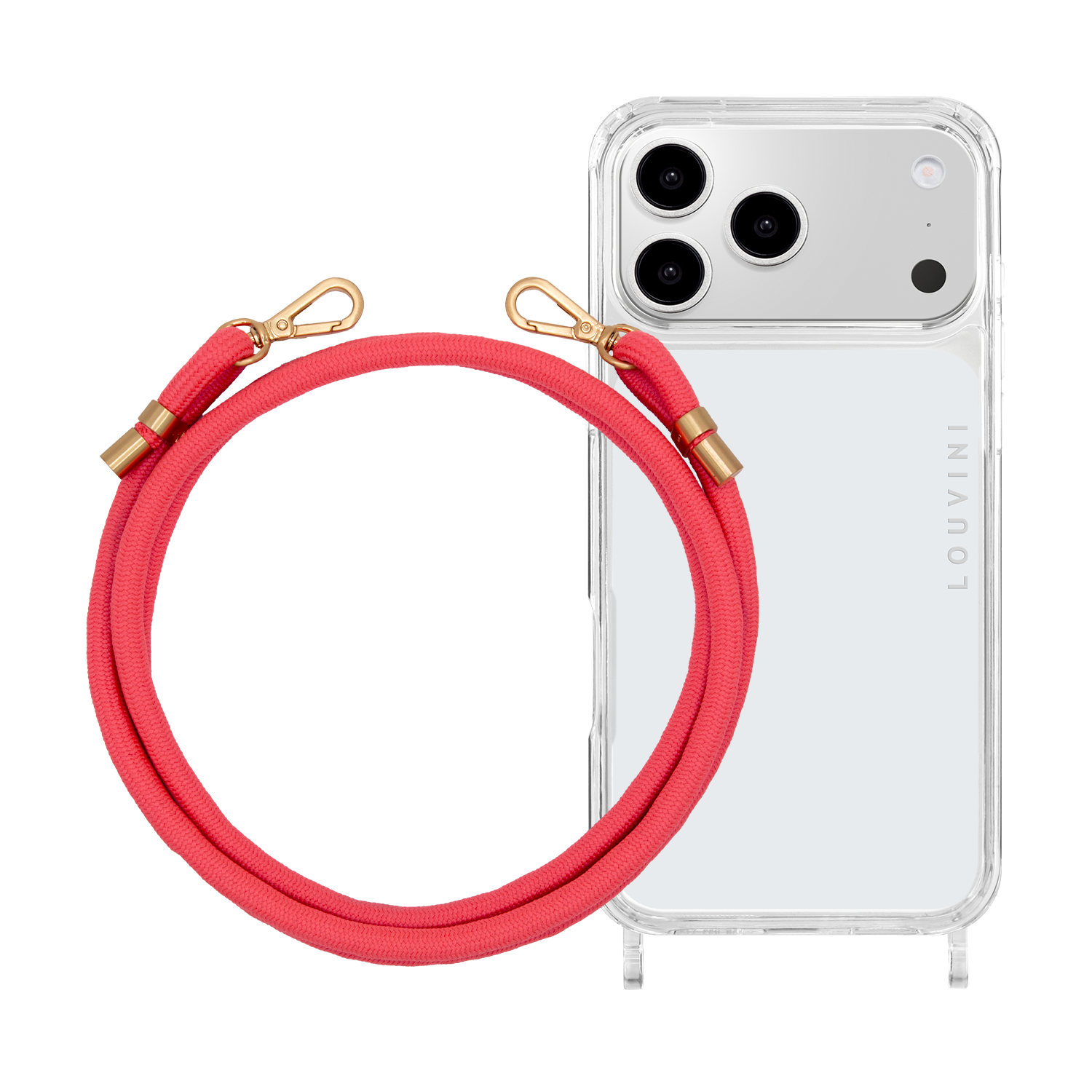 Charlie iPhone Case & Tessa Neon Pink Cord