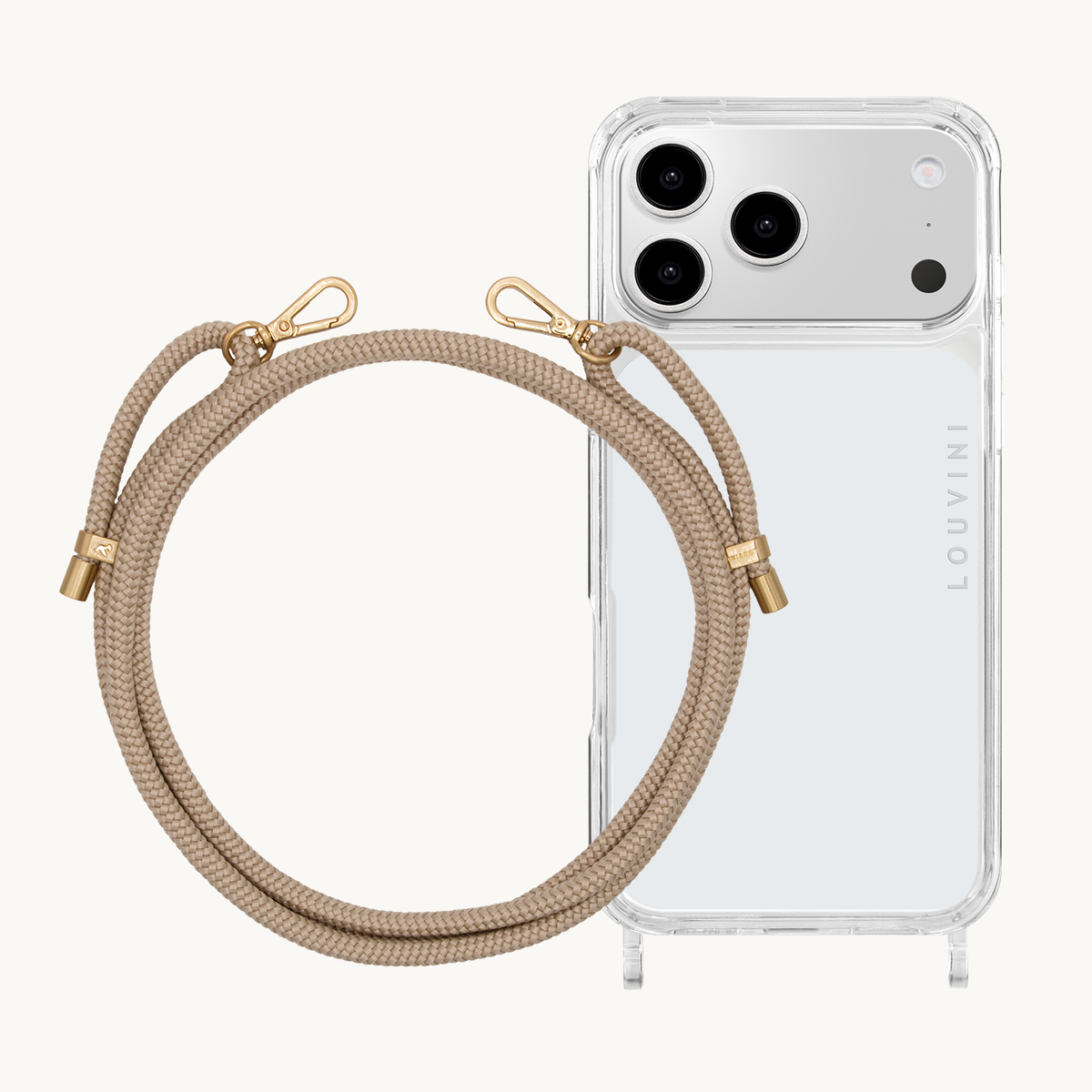 CHARLIE iPhone Case & TESSA Cord Sand