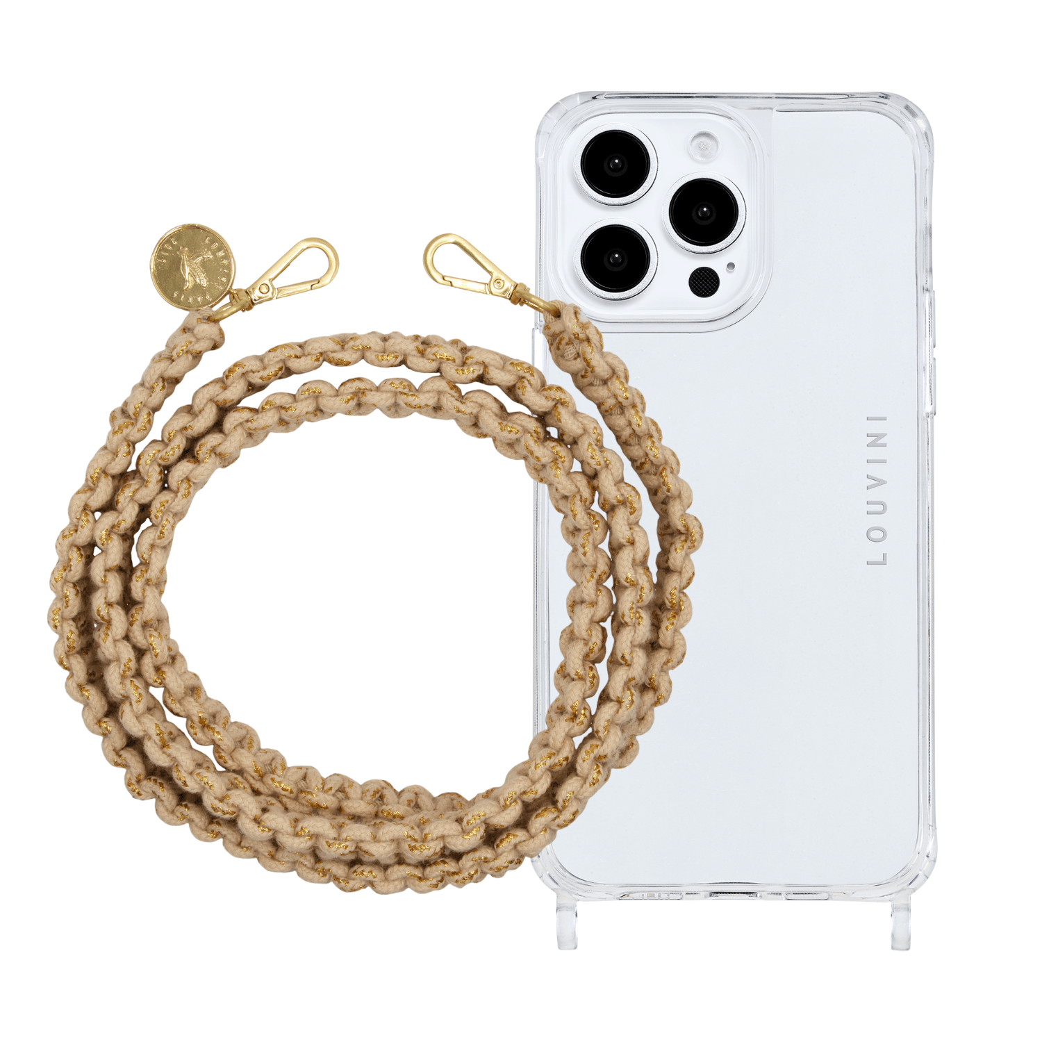 Charlie iPhone Case & Palma Cream Cord