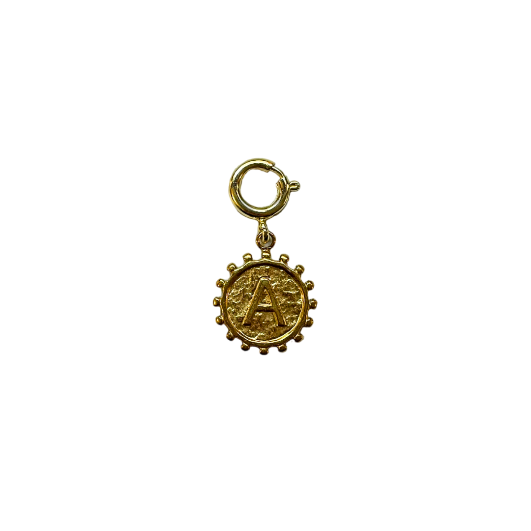 Pendentifs symboles et lettres doré