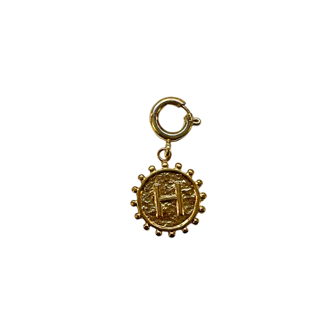 Pendentifs symboles et lettres doré