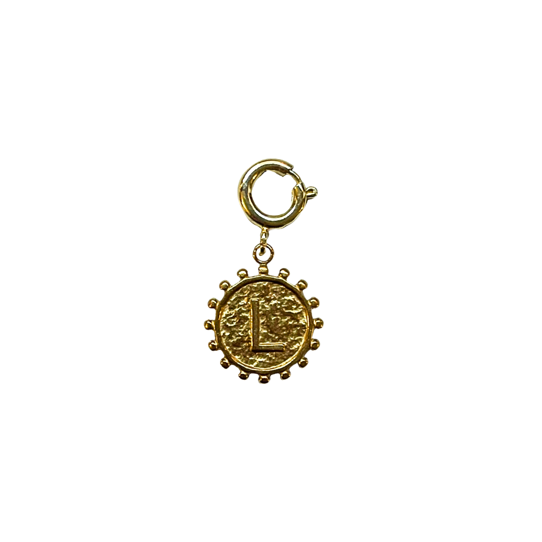 Pendentifs symboles et lettres doré