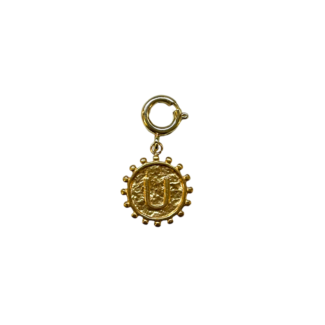Pendentifs symboles et lettres doré