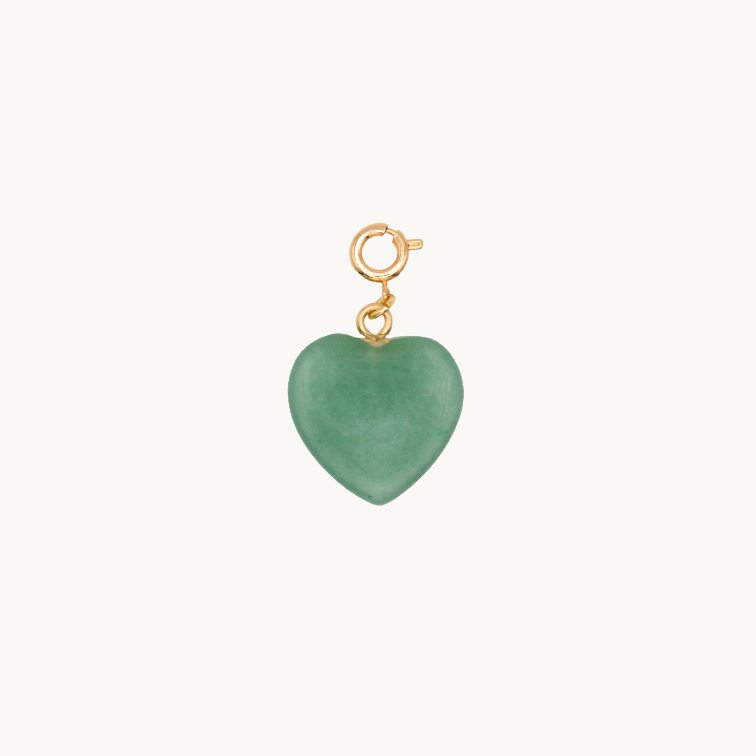 LOU Gold iPhone Case & PETIT MINDY NAKED bracelet & LUCKY CHARMS Green heart