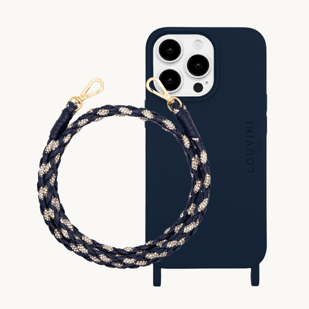 MILO MagSafe Navy iPhone Case & KYLIE Navy Cord