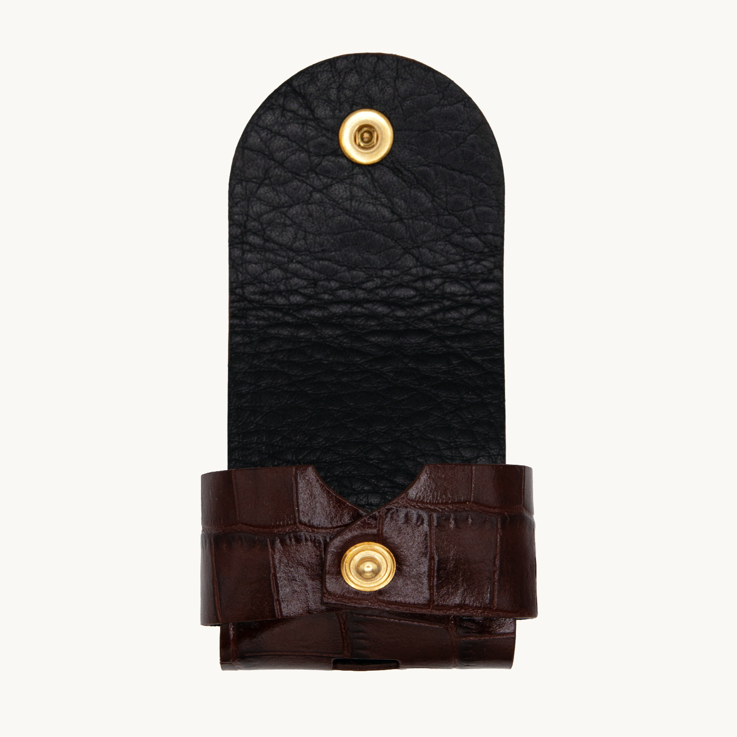 JOE AirPods Case - Brown Crocodile