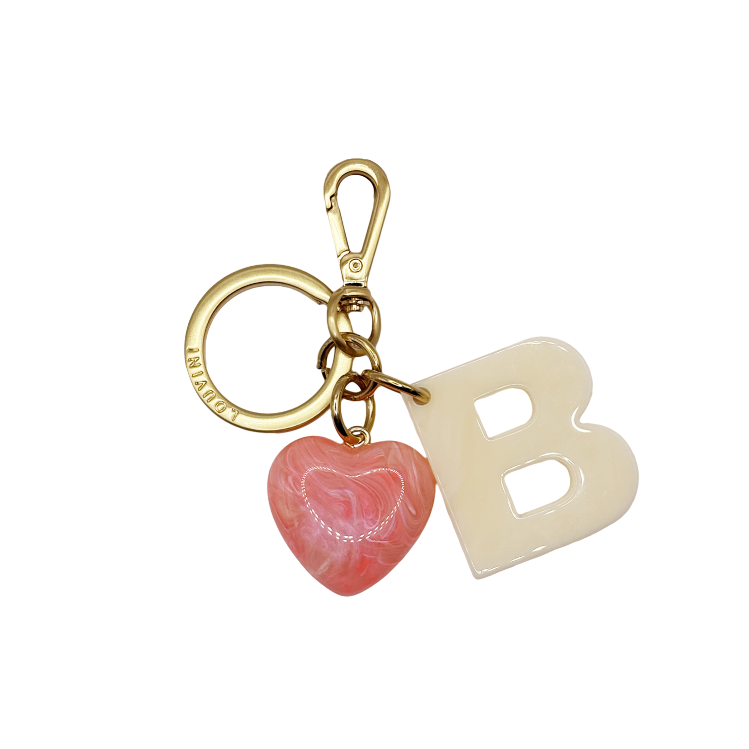 KEY RING - LETTRE D'AMOUR B