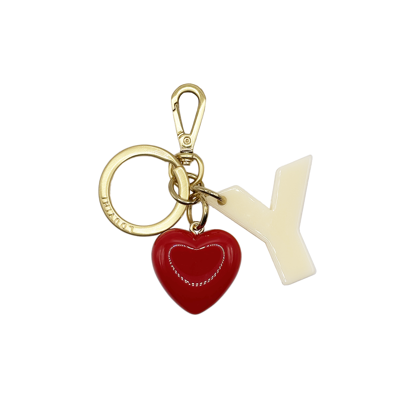 KEY RING - LETTRE D'AMOUR Y