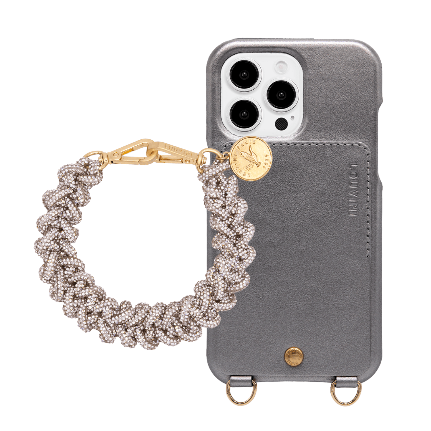iPhone Case LOU Anthracite & PETIT SCARLETT Bracelet