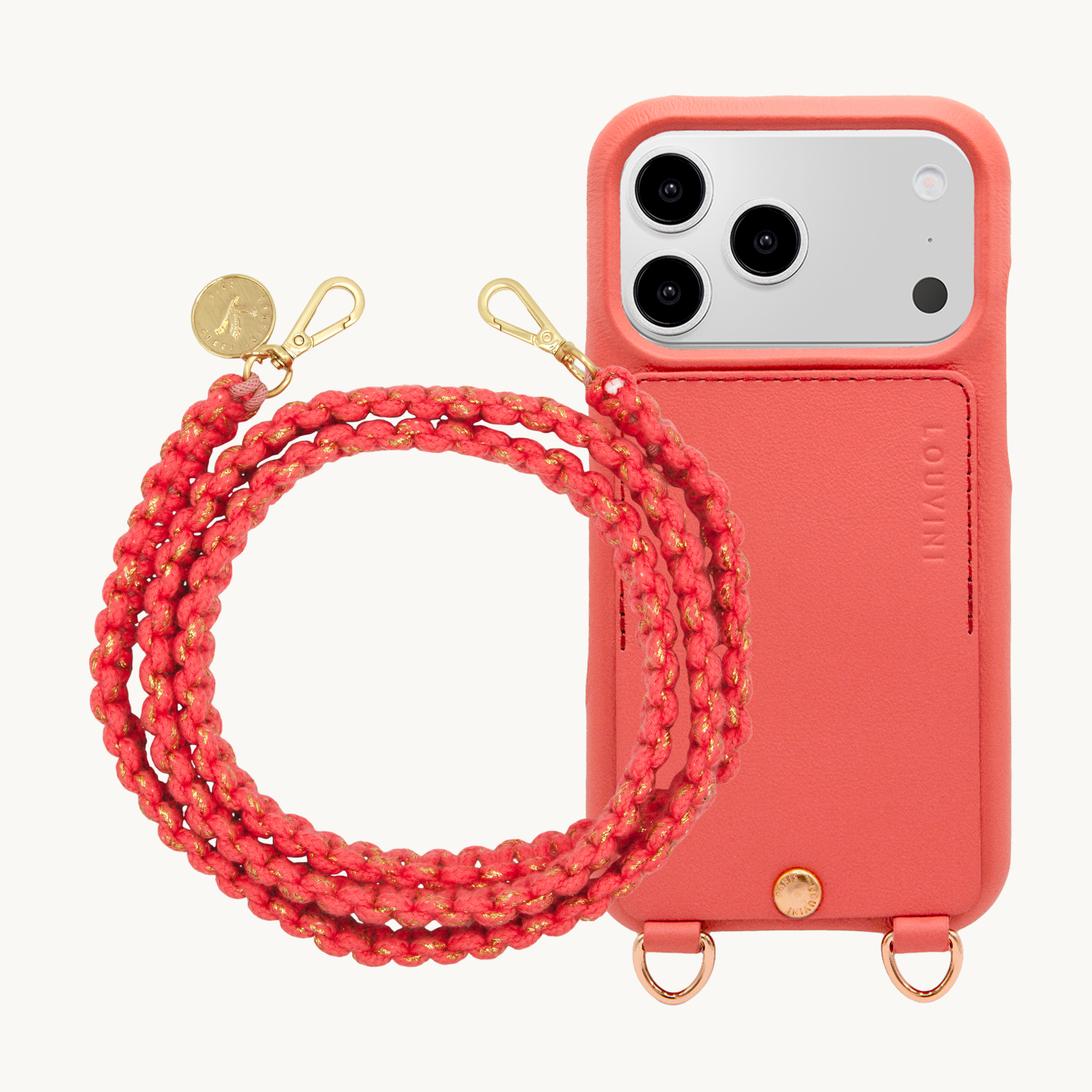 Lou Blush Case & Pink Palma Cord