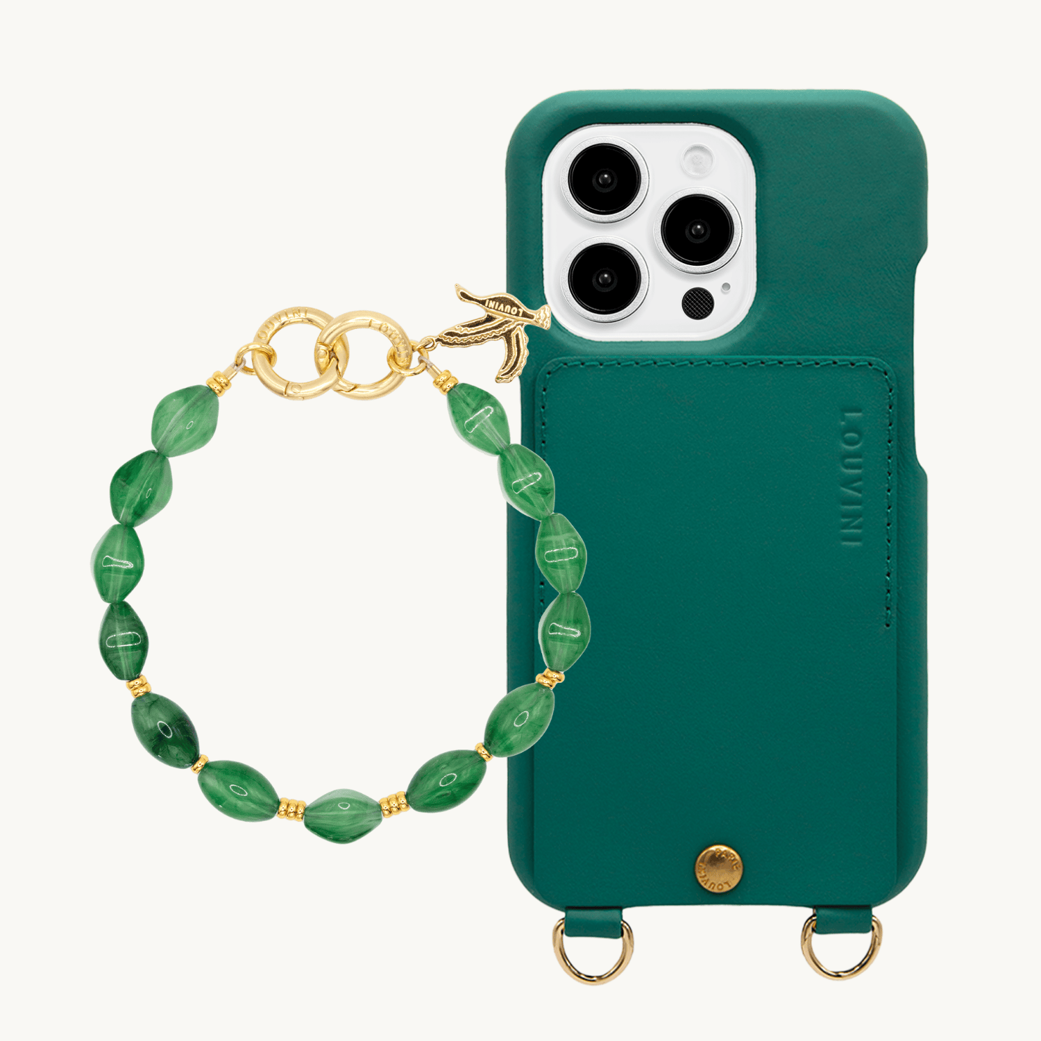 iPhone Case LOU Emerald & PETIT RITA Green Bracelet