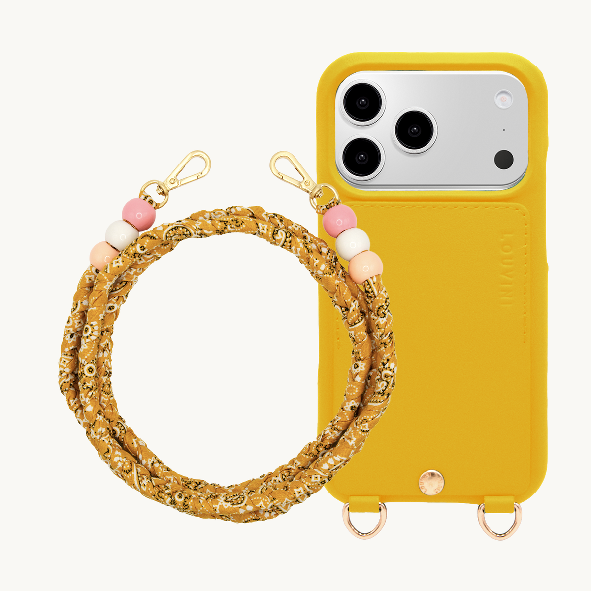 LOU Yellow iPhone Case & Cord ARIZONA Yellow