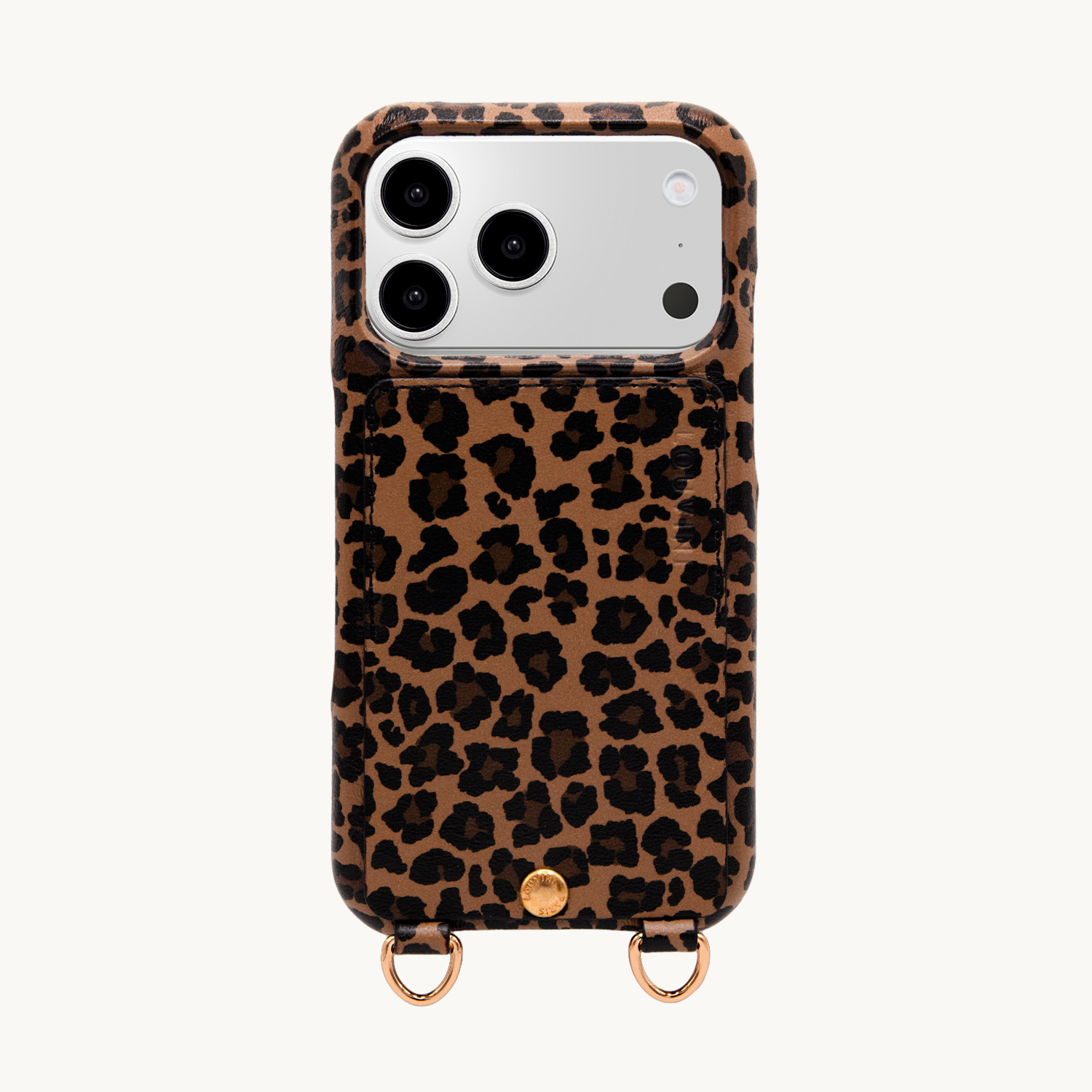 LOU Leopard iPhone Case & KIM Bronze Cord