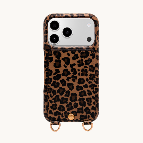 LOU Leopard iPhone Case & KIM Bronze Cord