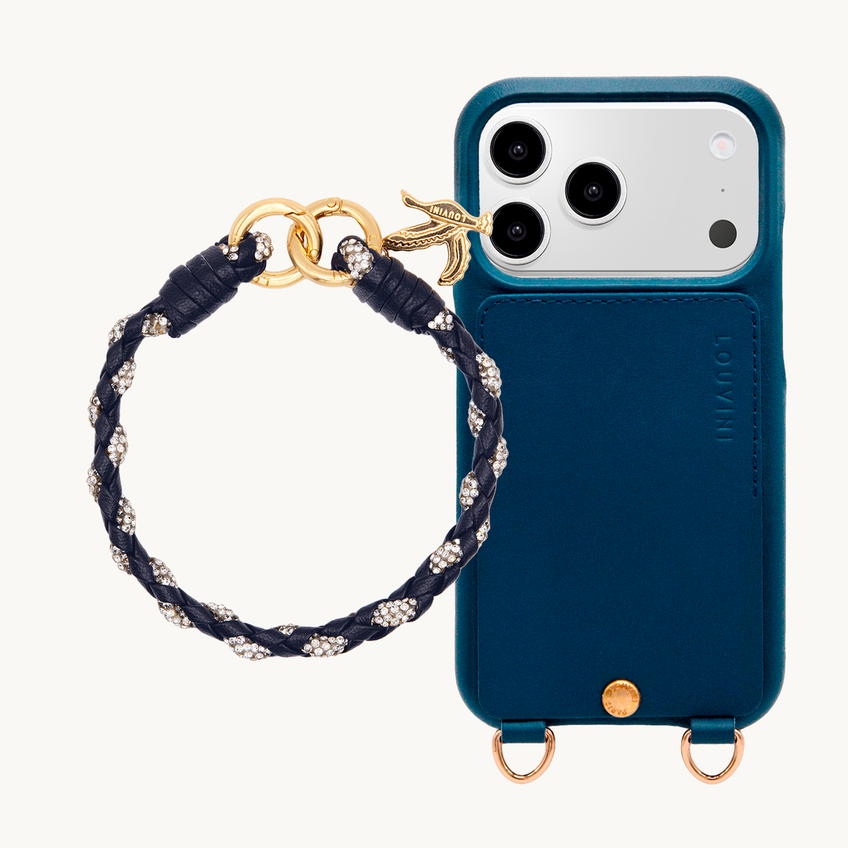 LOU Navy iPhone Case & Bracelet PETIT KYLIE Navy