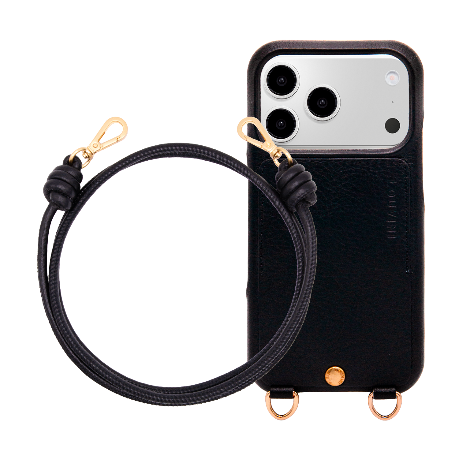 LOU Black Case & KATE Black Metallic Cord