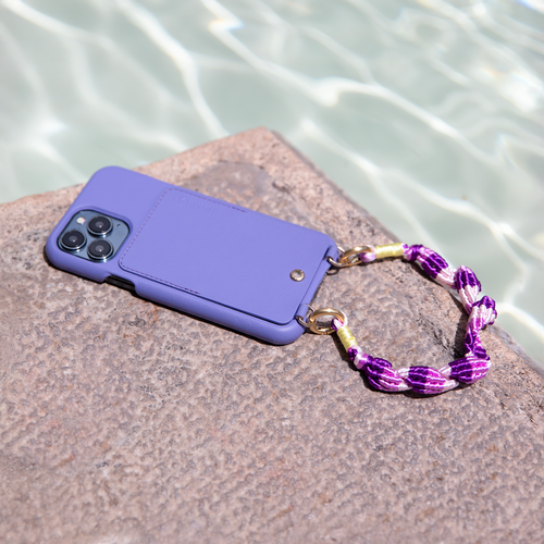 Bracelet pour téléphone Tissé LAYLA x YASSS -violet