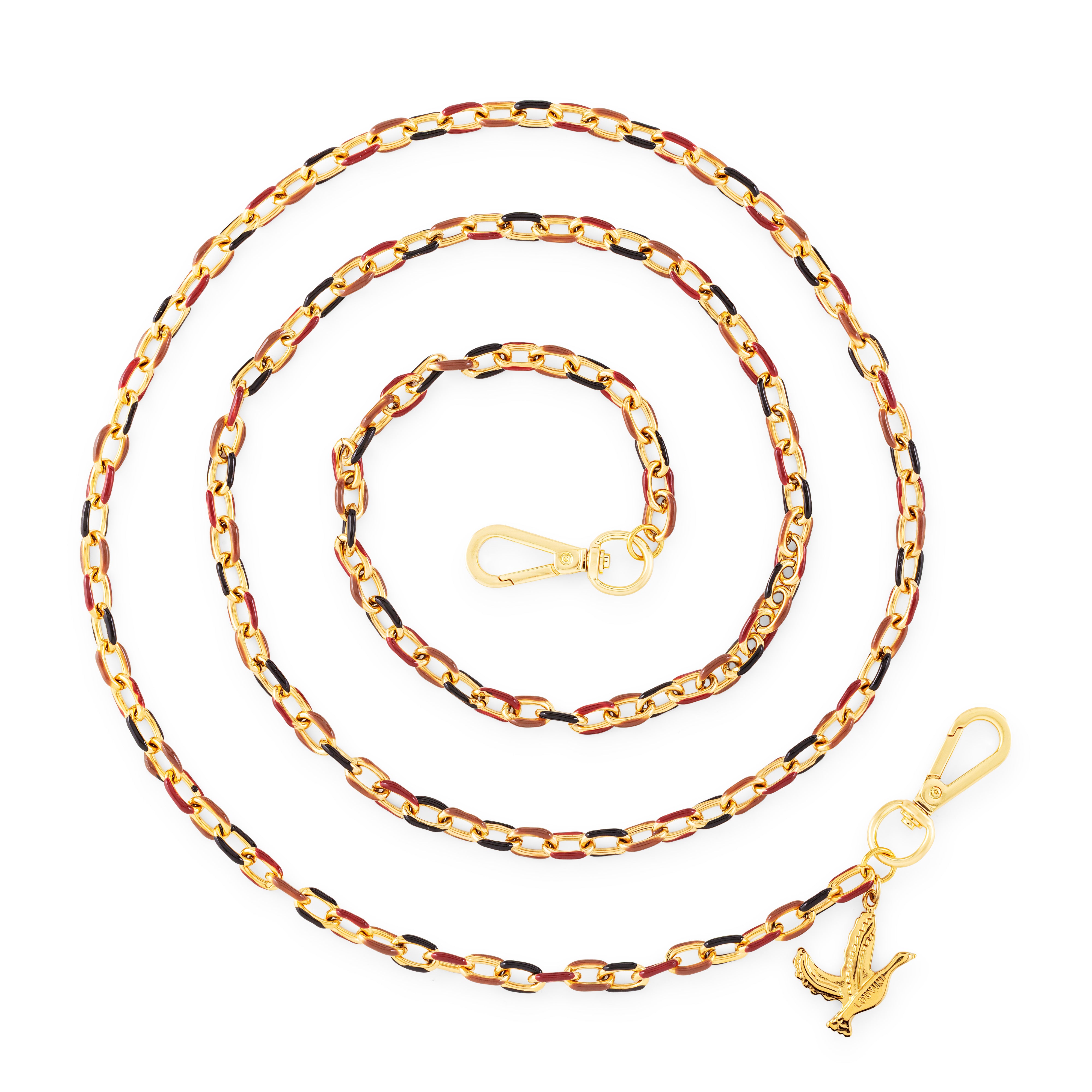 MIA Chain - Burgundy-Black