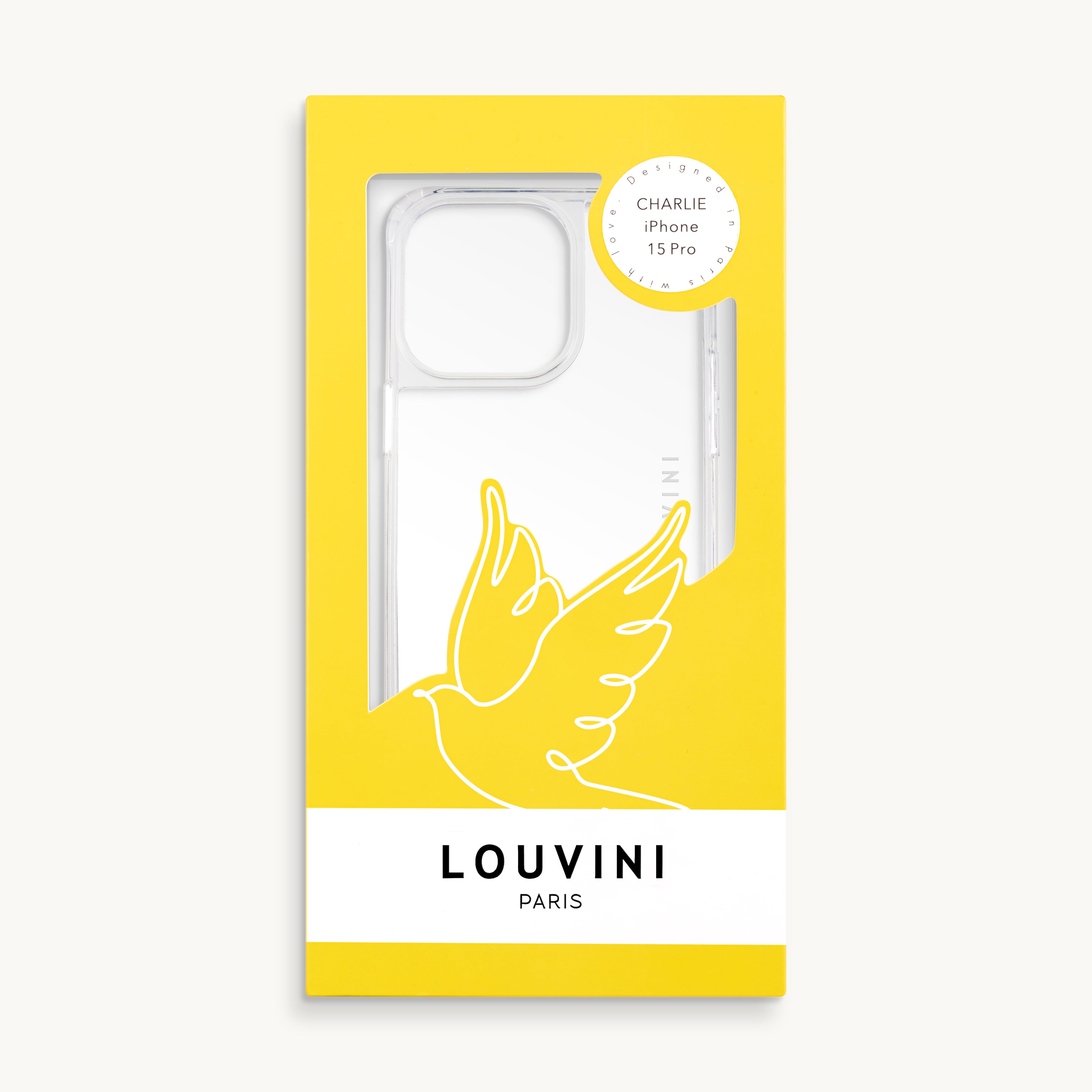 Charlie iPhone Case with loops - Transparent