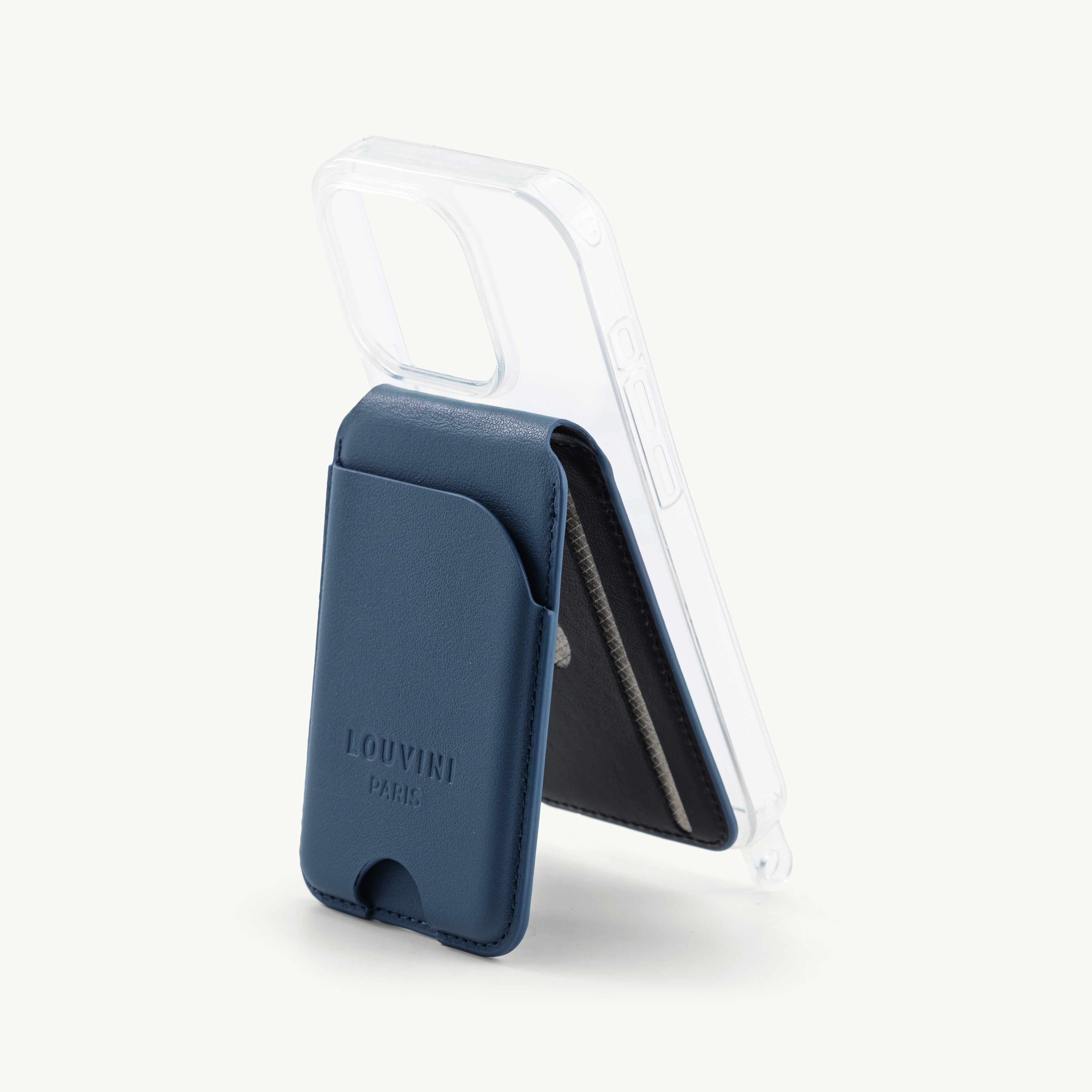 SENTRA MagSafe iPhone Card Holder - Blue