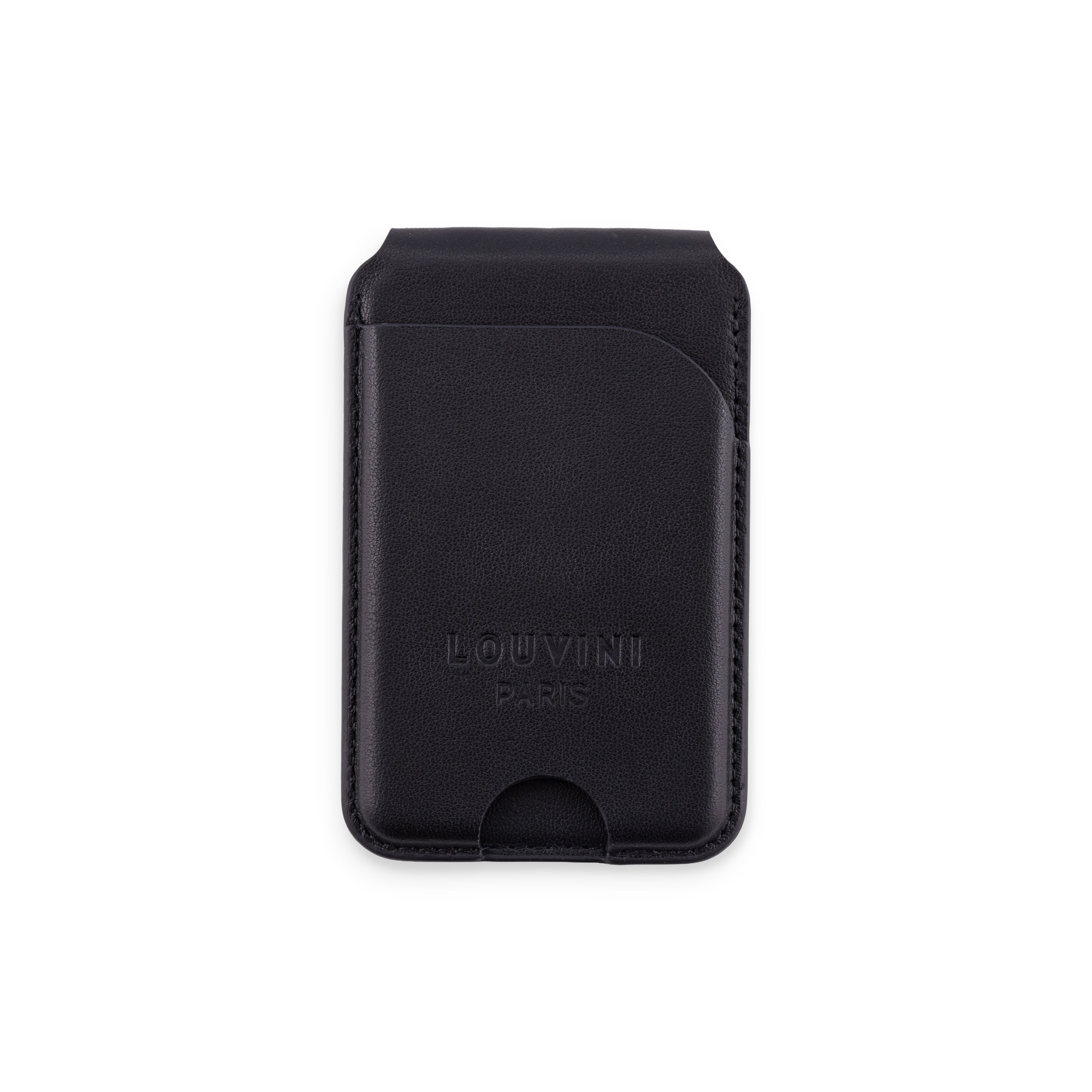 SENTRA MagSafe iPhone Card Holder - Black