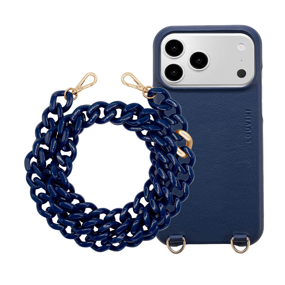 MAX Navy MagSafe iPhone Case & Chain ZOE Navy