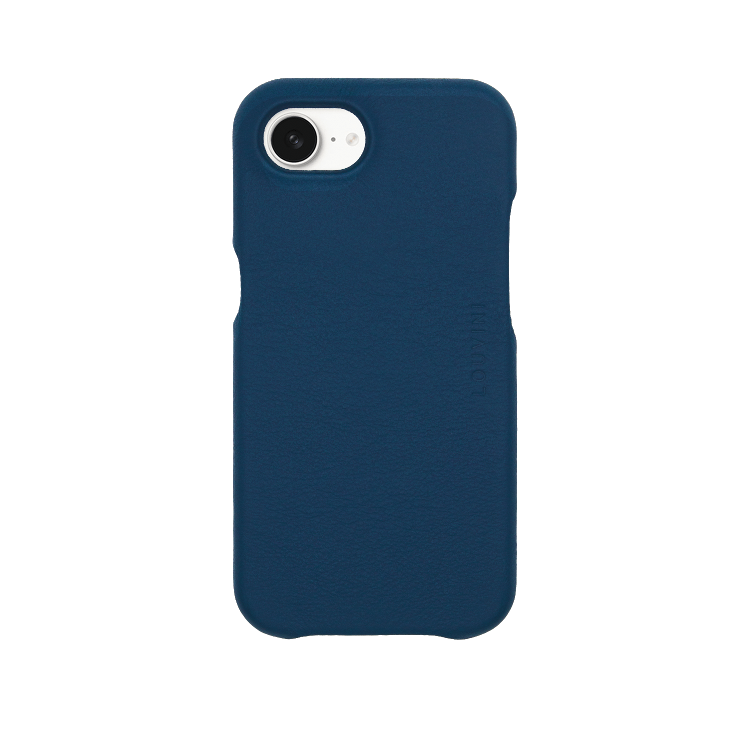 Leather iPhone Case with MagSafe MAX - NAVY