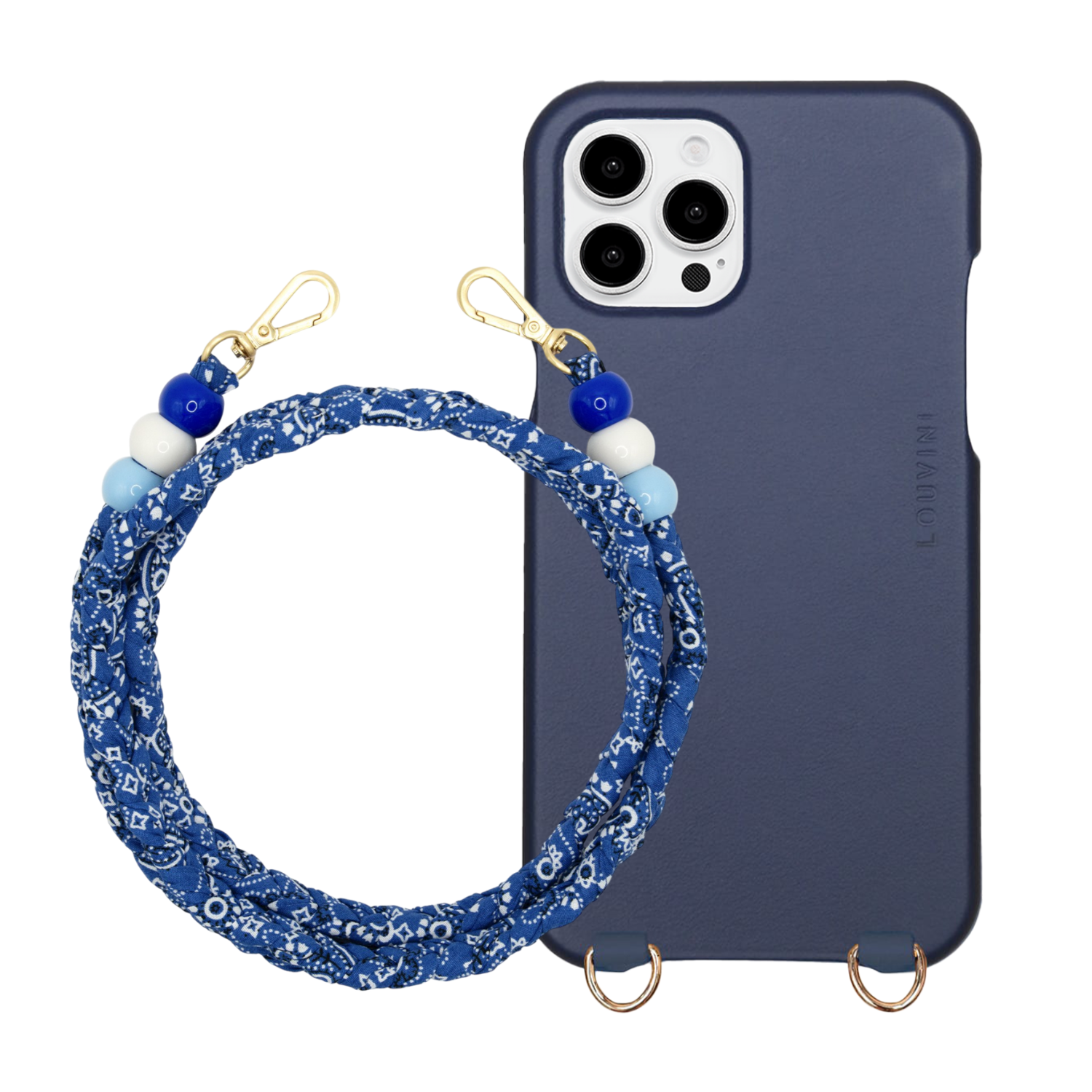 MAX iPhone Case Navy & ARIZONA Cord Blue