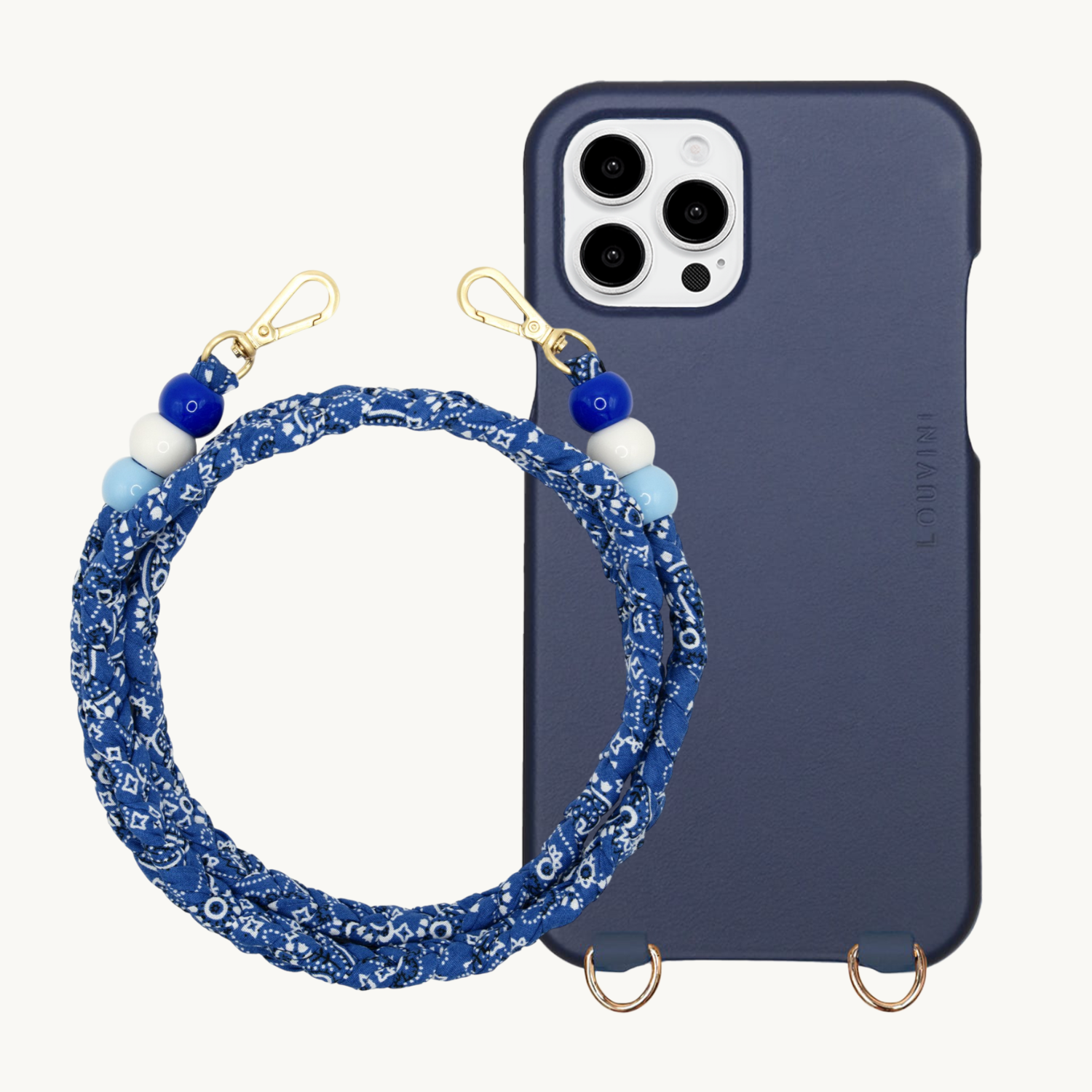 MAX iPhone Case Navy & ARIZONA Cord Blue