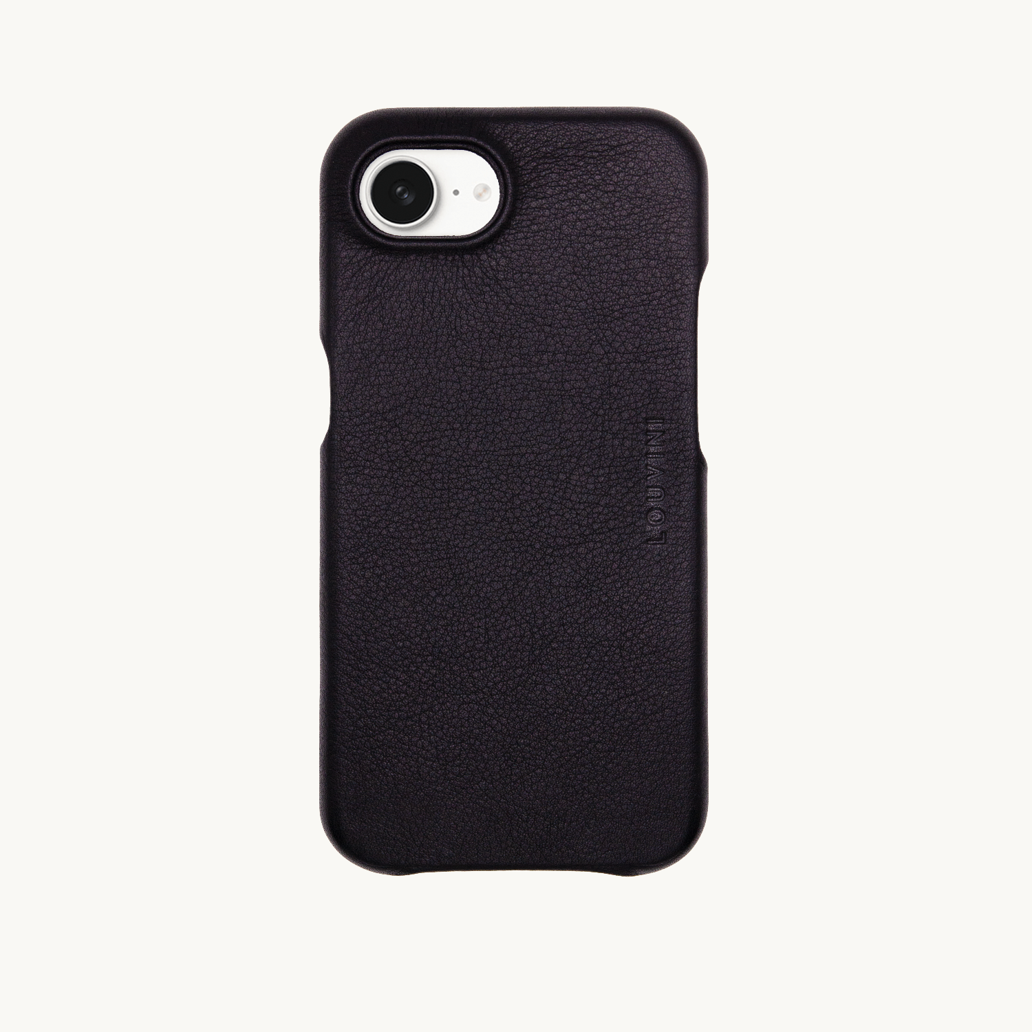 Leather iPhone Case with MagSafe MAX - BLACK